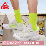 匹克（PEAK）AI態(tài)極云R1跑鞋男士夏季新款網(wǎng)面尼克楊透氣運(yùn)動(dòng)鞋跑步鞋 淺灰/熒光黃 40