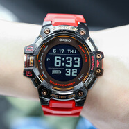 卡西歐（CASIO）GBD-H1000BAR-4/1A9/7A9/1A4巴塞羅那聯(lián)名心率藍牙手表防水 GBD-H1000-4A1