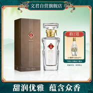 文君 水晶文君 52度 500ml 禮盒裝 濃香型白酒 劍南春集團 
