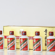 茅臺茅臺53度50ml貴州茅臺酒(白色)50ml*5瓶/醬香酒/送禮/禮品 53%vol 50mL 1瓶