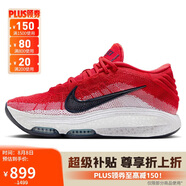 耐克NIKE男籃球鞋新年紅 G.T. HUSTLE 3運動鞋F(xiàn)V5952-600紅白黑40.5