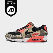 耐克（NIKE）男運(yùn)動(dòng)鞋緩震休閑鞋Air Max 90 Premium Casl Shoes時(shí)尚 Light Khaki/Magic Ember/M 44