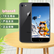 Apple蘋果8iPhone8  蘋果8plus 蘋果8p4G全網(wǎng)通 二手蘋果手機(jī) 二手手機(jī) 工作機(jī) 8代 深空灰色 95新 64G【更換100%品牌電池】+送充電套裝