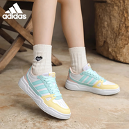 阿迪達(dá)斯 （adidas）板鞋女款舒適軟彈減震跑步鞋女子防滑板鞋運動鞋子 UK4.5碼37