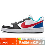 耐克男大童運(yùn)動(dòng)鞋COURT BOROUGH LOW運(yùn)動(dòng)休閑鞋HF0742-161 白色 38.5 