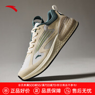 安踏（ANTA）C37+｜女鞋運(yùn)動(dòng)鞋夏季透氣舒適跳繩鞋休閑軟底跑步鞋子女 淺米白/遠(yuǎn)足綠-6 36.5 (230mm)