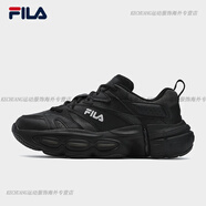 斐樂（FILA）官方男鞋ET老爹鞋運(yùn)動鞋2025春新款異行鞋復(fù)古厚底休閑鞋 黑_火山灰-EL 39