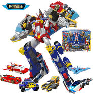托寶戰士銀河星戰王六合體金剛變形玩具男孩動(dòng)畫(huà)生日兒童禮物銀河偵探