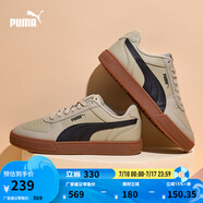 彪馬（PUMA）經(jīng)典復古透氣小白鞋男女百搭休閑板鞋運動鞋CAVEN 380810 大理石灰-黑色-樹膠色-21 37