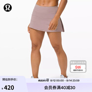 lululemon丨Pace Rival 女士運(yùn)動(dòng)中腰短裙 速干 芯吸 LW8A78R 馬鞭草紫 XXS /2