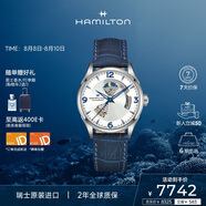 漢米爾頓（Hamilton）漢密爾頓瑞表男 爵士開心鏤空機械表 時尚百搭 七夕禮物送男友