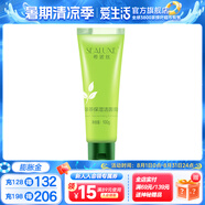 希諾絲100g綠茶保濕潔面膏綠葉