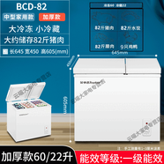 scandomestic正品冰柜雙門(mén)雙溫冷柜家用全冷凍冷藏保鮮一級(jí)節(jié)能省電冰箱 82雙門(mén)白 【82斤肉】一級(jí)能效