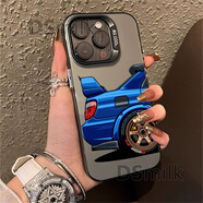 彌靜覓JDM跑車iPhone15Pro手機(jī)殼14/13鐳射極光殼12蘋果11XsMax軟78plus 鐳射殼JDM跑車灰色S424P4 iPhone16plus