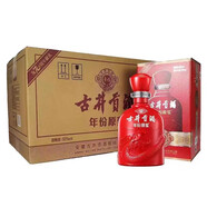 古井貢酒年份原漿 濃香型白酒 禮物純糧酒類(lèi)名酒新老包裝【喜酒】 42度 500mL 6瓶 古井幸福版