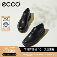 愛步（ECCO）牛津鞋男鞋 男士皮鞋牛皮休閑皮鞋 都市奧斯陸550284 黑色55028401001 41