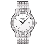 天梭（TISSOT）瑞士手表男表卡森鋼帶石英手表男士手表T085.410.11.011.00 T085白鋼男表