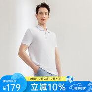 G2000【多色可選】男POLO衫夏休閑短袖涼感透氣男裝簡約通勤商務(wù) 經(jīng)典款-白色 L/175