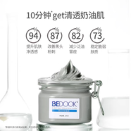 比度克綠泥泥膜凈膚面膜深層清潔黑頭閉口粉刺收縮毛孔正品 比度克綠泥泥膜凈膚面膜深層清潔