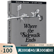英文原版 Where the Sidewalk Ends 人行道的盡頭 精裝特別版附12首詩 謝爾希爾弗斯坦 Shel Silverstein 兒童詩詞詩歌繪本 綠山墻