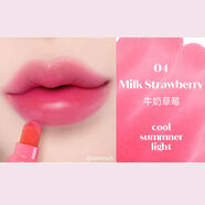 伊蒂之屋（ETUDE HOUSE）伊蒂之屋愛麗小屋麥克筆唇彩滋潤(rùn)持久保濕啞光唇膏口紅 04牛奶草莓3點(diǎn)5g