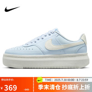 耐克（NIKE）女子休閑鞋NIKE COURT VISION運動鞋DZ5394-400天藍白38.5
