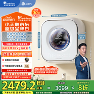 小天鵝（LittleSwan）內(nèi)衣洗衣機(jī)全自動家用 懶人洗衣機(jī) 嬰兒壁掛 洗烘一體【小海綿2.0】超微凈泡水魔方 TD30M80W