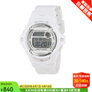 卡西歐（Casio）奢侈品潮牌BabyG休閑運動(dòng)手表白色腕表沖浪、皮劃艇