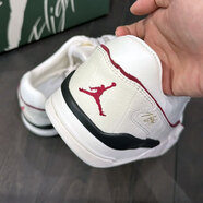 耐克（NIKE）男鞋2025冬季新款Jordan FLIGHT COURT休閑籃球風(fēng)運動(dòng)鞋板鞋 IH7321-131白色黑紅 40