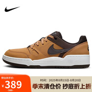 耐克NIKE休閑鞋男子經(jīng)典減震FULL FORCE運(yùn)動鞋HF7734-200棕白41