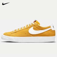 耐克男子板鞋 BLAZER LOW '77  運動鞋 DA7254-700速度黃色41碼