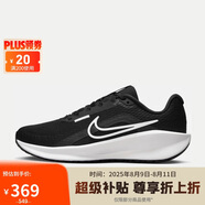 耐克NIKE跑步鞋女緩震透氣DOWNSHIFTER 13運動鞋F(xiàn)D6476-001黑白36.5