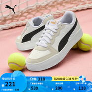 彪馬（PUMA）【厚底鞋】女子經(jīng)典復(fù)古網(wǎng)球風(fēng)增高休閑板鞋SKYE 397076 白-黑色-05 38