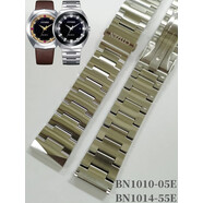 適配西鐵城原廠(chǎng)表帶鋼帶鈦帶光動(dòng)能手表鏈空鷹藍天使弧形接口男款 BN1010/BN1014鋼帶 0mm