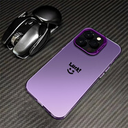 圖吉塔 適用Realme真我Neo7turbo手機殼新款簡(jiǎn)約笑臉圖標全包防摔硬殼保護套磨砂外殼鐳射創(chuàng  )意潮男女 月光紫-黑色笑臉W 真我NEO7