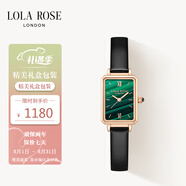 LOLA ROSE羅拉玫瑰小綠表女士手表女節(jié)日禮物送女友生日禮物女