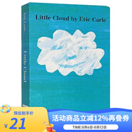 英文原版 Little Cloud 小白云 紙板書 吳敏蘭繪本123 艾瑞卡爾 Eric Carle 提高想象力 兒童啟蒙 早教學(xué)習(xí)繪本
