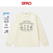SPAO韓國同款簡約休閑打底衫男女同款純棉舒適長袖t恤女SPCX25ST02LD