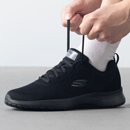 斯凱奇（Skechers）男鞋 透氣軟底運動休閑鞋緩震舒適跑步鞋子