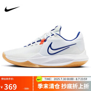 耐克（NIKE）男子籃球鞋 PRECISION VI低幫運(yùn)動鞋HV1796-141 白  41 