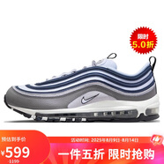 耐克NIKE休閑鞋男氣墊AIR MAX 97 SE運動鞋DV7421-001藍灰40.5