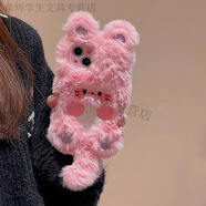 YNPO可愛(ài)貓咪OPPOFindX7/X6/X5Pro手機殼K12X毛絨K11/K10女K9sK7x/K 粉色毛絨[小尾巴貓咪]攝像頭毛 OPPOk11