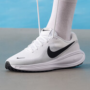 耐克（NIKE）男鞋2025夏季新款運(yùn)動(dòng)鞋REVOLUTION 6緩震跑步鞋輕便潮流休閑鞋 HJ9198-101 42.5