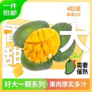 京鮮生 攀枝花好大一顆凱特芒 2斤巨無霸 4粒8斤裝  生鮮水果 源頭直發(fā)