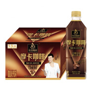 中沃咖啡瓶裝即飲500ml*15瓶裝美式摩卡咖啡飲品拿鐵咖啡整箱 500ml中沃摩卡咖啡1*15瓶