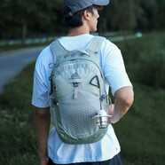 GREGORY格里高利NANO蜂鳥登山包徒步背包通勤輕便沖頂包雙肩包-20L銀綠色