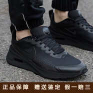 耐克（NIKE）男鞋黑色運(yùn)動休閑鞋慢跑鞋AIR MAX氣墊鞋緩震透氣跑步鞋 FD4329-004 39