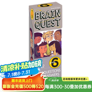 英文原版卡片Brain Quest系列 Preschool Kindergarten/Reading /Math Grade 大腦任務(wù)字卡書 學(xué)前小學(xué)生全科練習(xí)閱讀物 Brain Quest 小學(xué)全科