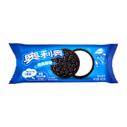 奧利奧（Oreo）經(jīng)典夾心果味餅干 蘇打餅干 巧脆卷零食組合 原味夾心48.5g g