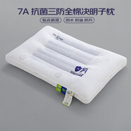 艾薇 A類全棉抗菌決明子防污防水防油枕芯單人纖維枕48*74cm 三防枕